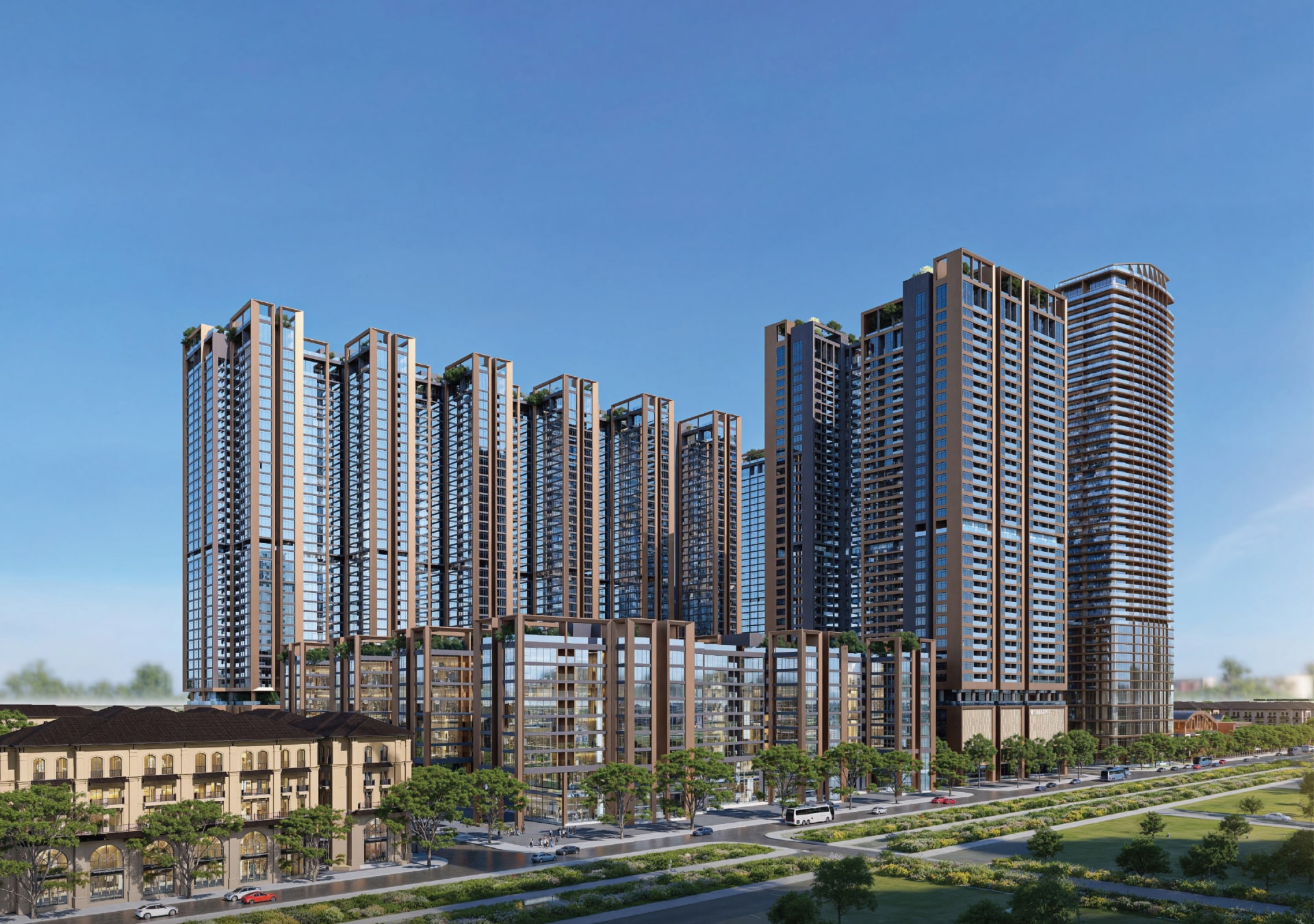 Phối cảnh dự án Sunshine Legend City