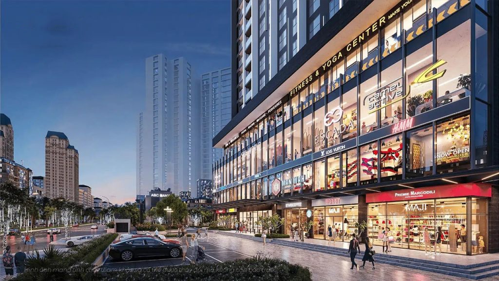 Shop trung tâm thương mại tại Sunshine Legend City