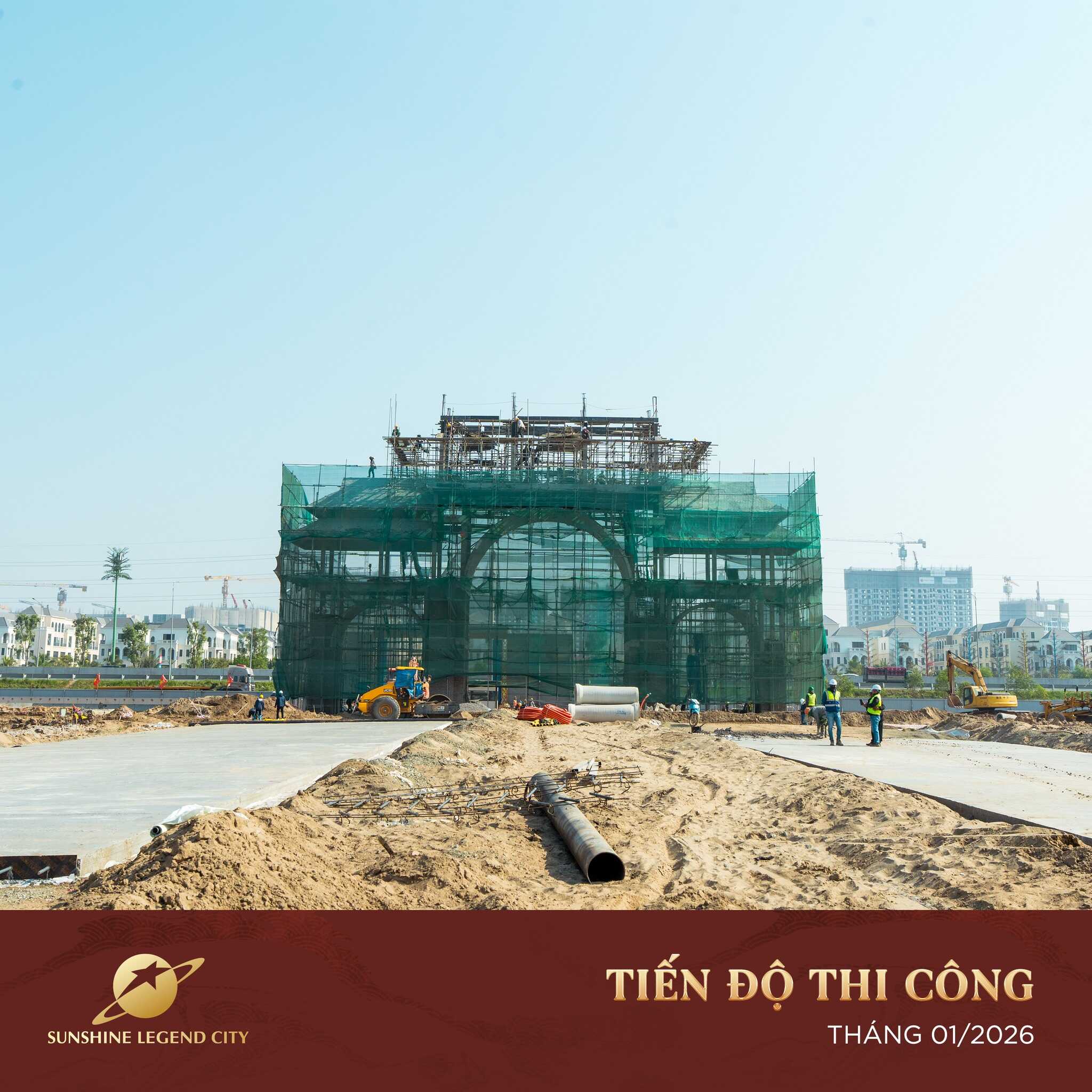 Cập nhật tiến độ thi công Sunshine Legend City 11