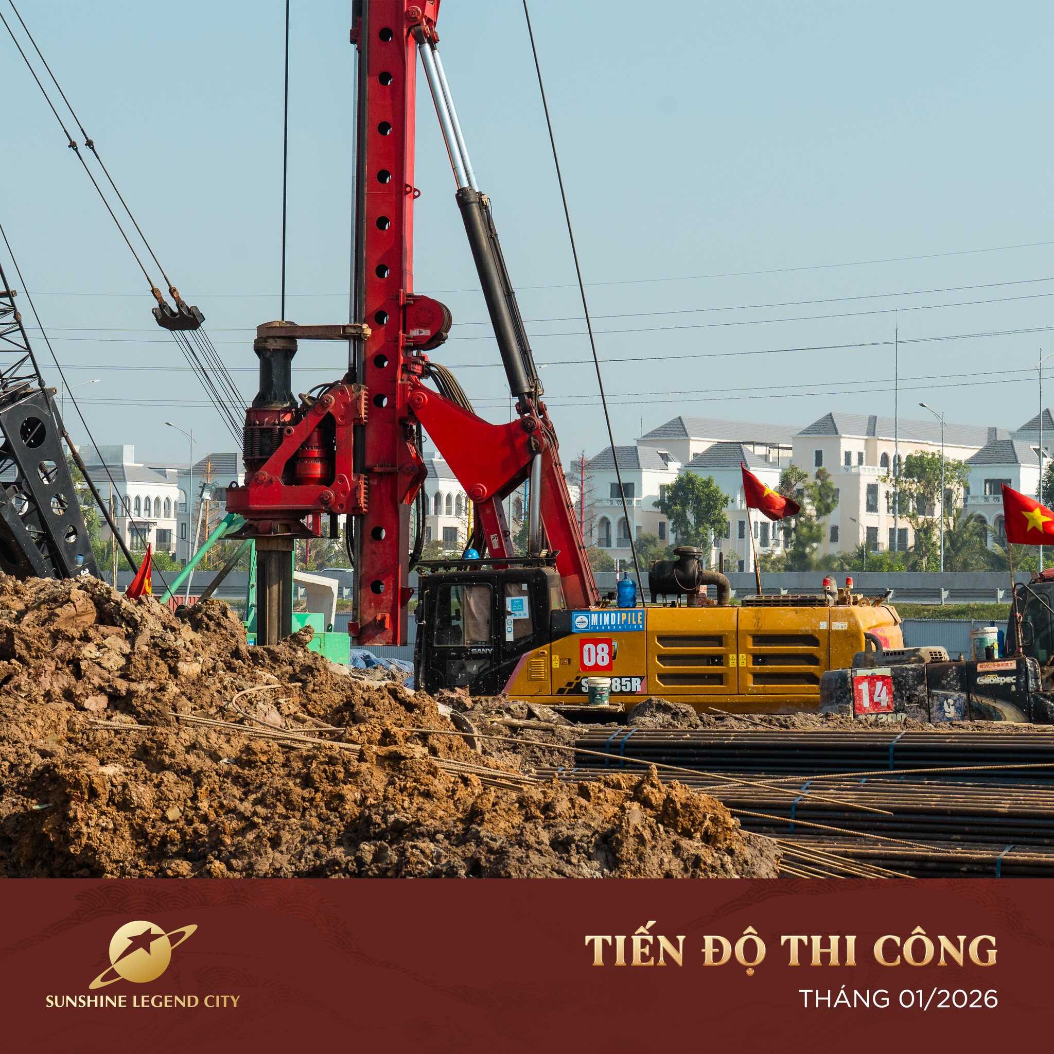 Cập nhật tiến độ thi công Sunshine Legend City 10