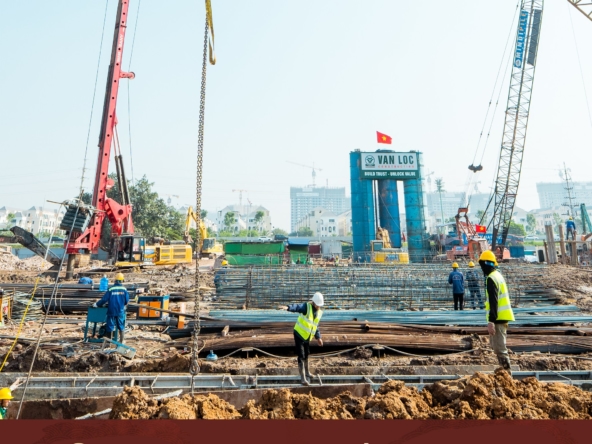 Cập nhật tiến độ thi công Sunshine Legend City